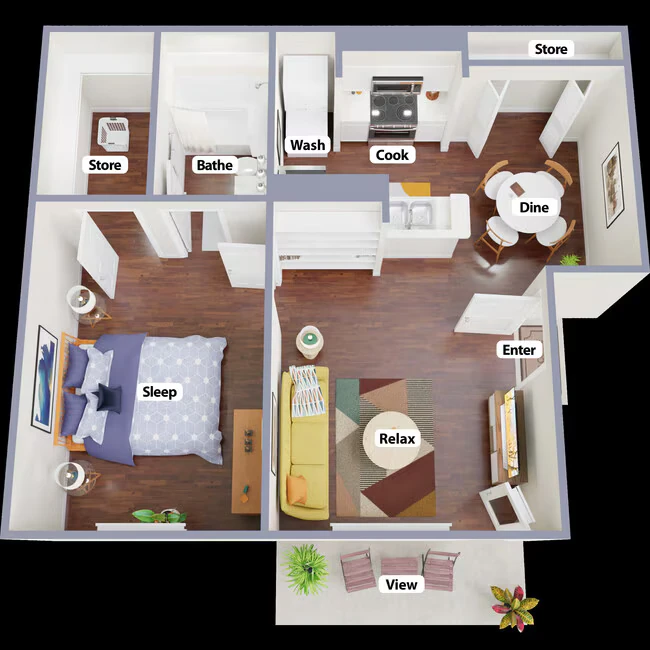 The Palm 0624 floor plan